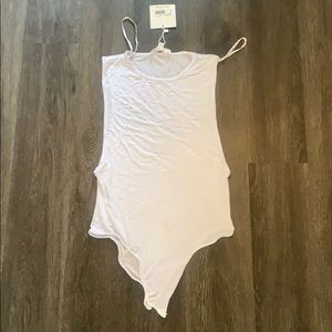 White Missguided Bodysuit
